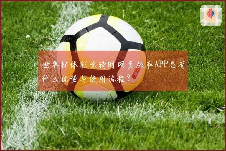 世界杯体彩竞猜时网页版和APP各有什么优势与使用流程？